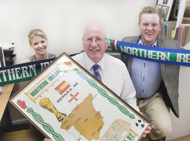 Jim Shannon MP is delighted that Northern Ireland qualified for the European Championships. 