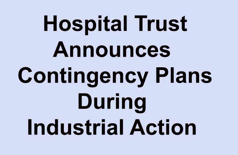 South East HSC Trust Announces Industrial Action Contingencies