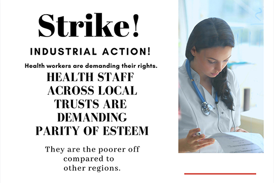 Health Staff To Begin Industrial Action