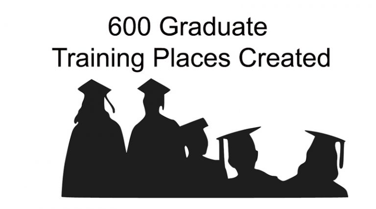 600 Graduate Training Places Announced