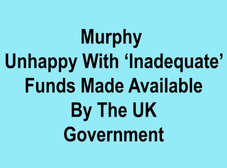 Murphy Says We Need More Cash On The Table