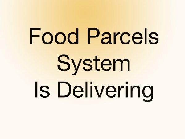 DfC Says Food Parcel Delivery System Working Well