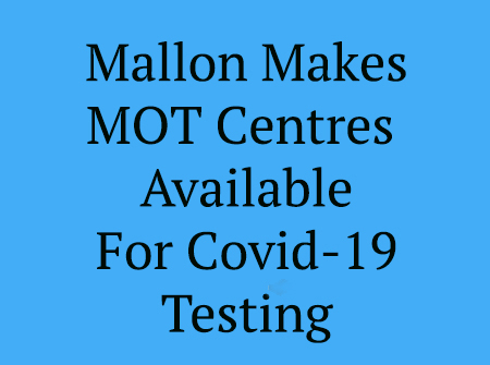 MOT Centres May Be Used For Covid-19 Testing
