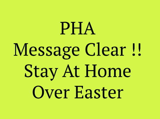 Public Health Agency Pleads: Stay Home This Easter