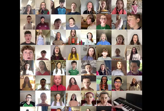 Flynn Performing Arts In Newry Sing ‘One More Day’