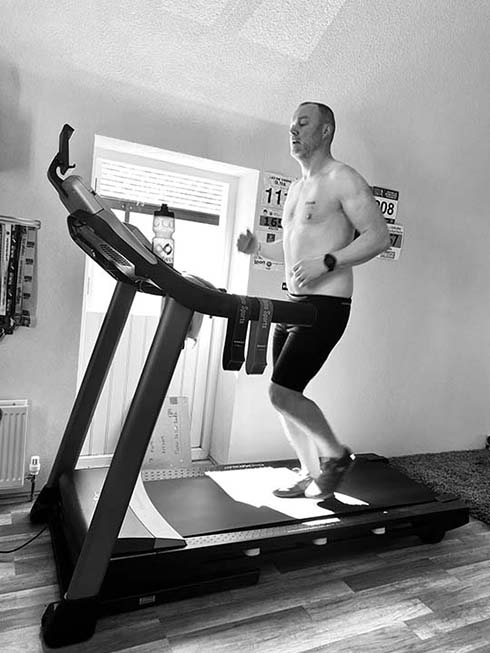 Keith Reilly From Spa Runs To Support The NHS