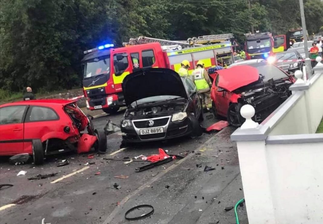 Castlewellan Crash Causes Havoc On Clarkhill Road
