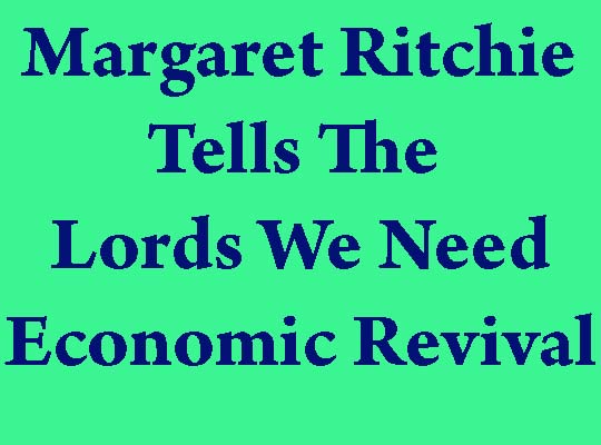 Ritchie Tells Lords Covid-19 Must Not Be Allowed To Win