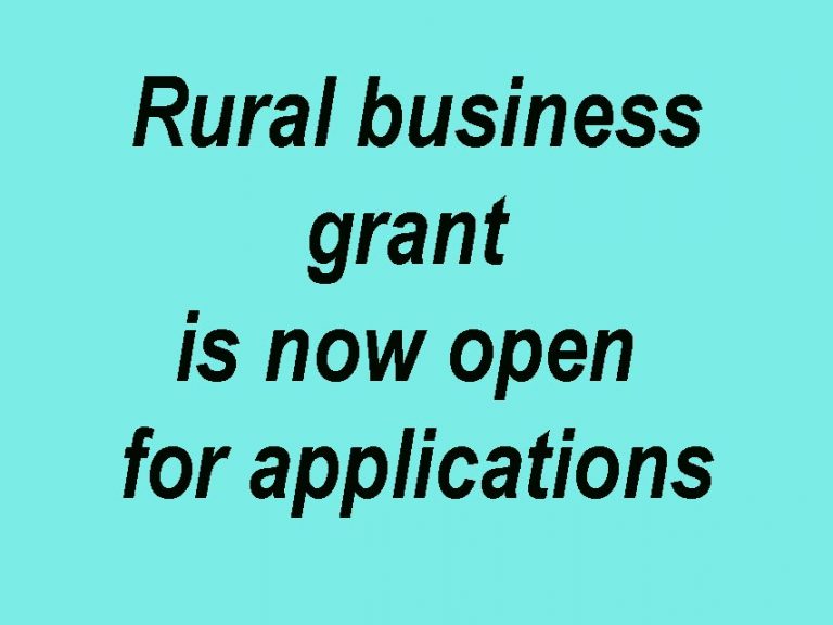 Rural Grant Scheme For Businesses Opens