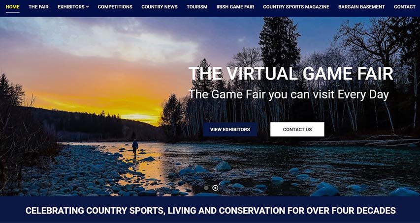 The Virtual Irish Game FAir is replacing the Shane's Castle Game Fair this year dur to Covid-19.
