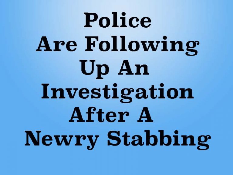 Police Appeal After Newry Stabbing