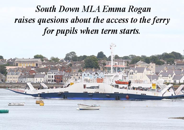 Rogan Says Clarify School Travel For Strangford Ferry