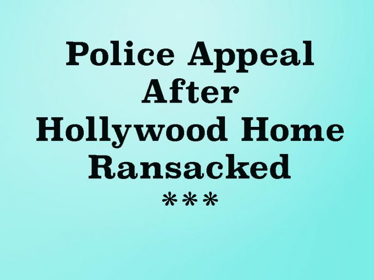 Police Appeal After Hollywood Burglary