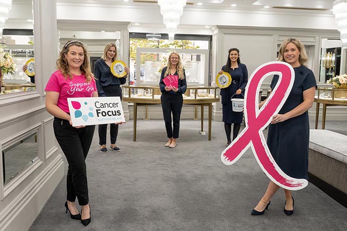 Newry Jewellers Jack Murphy Go Pink With Cancer Focus NI