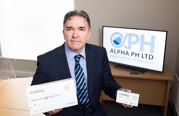 County Down Businessmen Launch Rapid Covid Test Swab