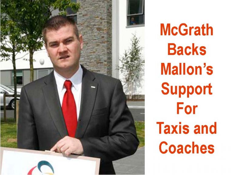 McGrath Welcomes £19 Million Support For Taxis