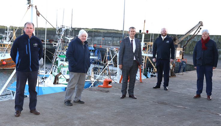 Fisheries Minister Edwin Poots Visits Ardglass Port - Down News