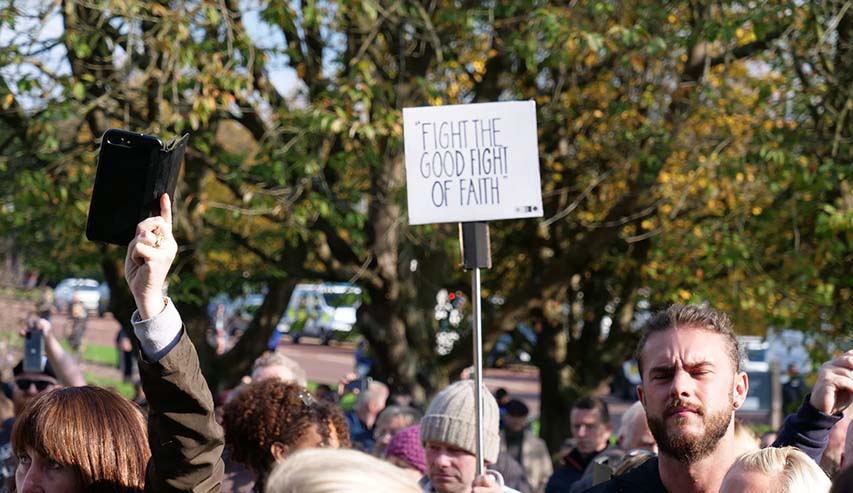Stormont Anti Mask Protest Leads To Arrests And Notices