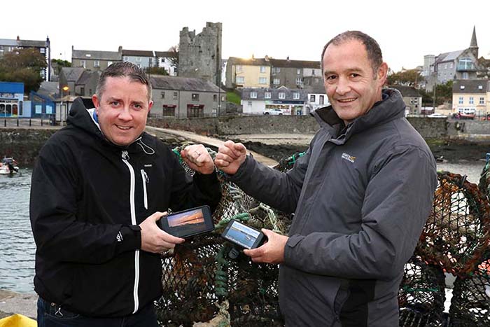 Two Ardglass Photographers Enjoy The Friendly Banter