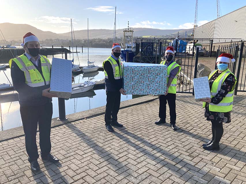 Warrenpoint Port Provides £5000 Christmas Fund