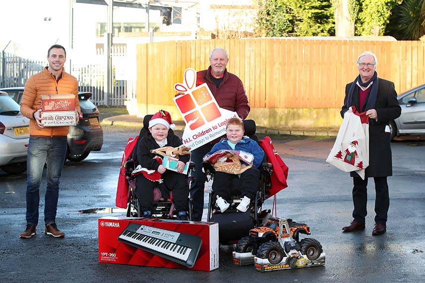 Two Downpatrick Brothers Get Early Visit From Santa