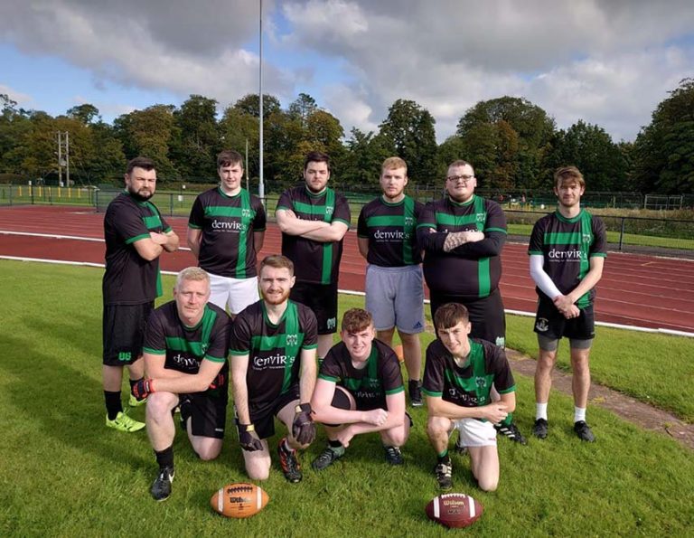 Downpatrick Saints Prepare For American Football Season Downpatrick Saints Prepare For American Football Season