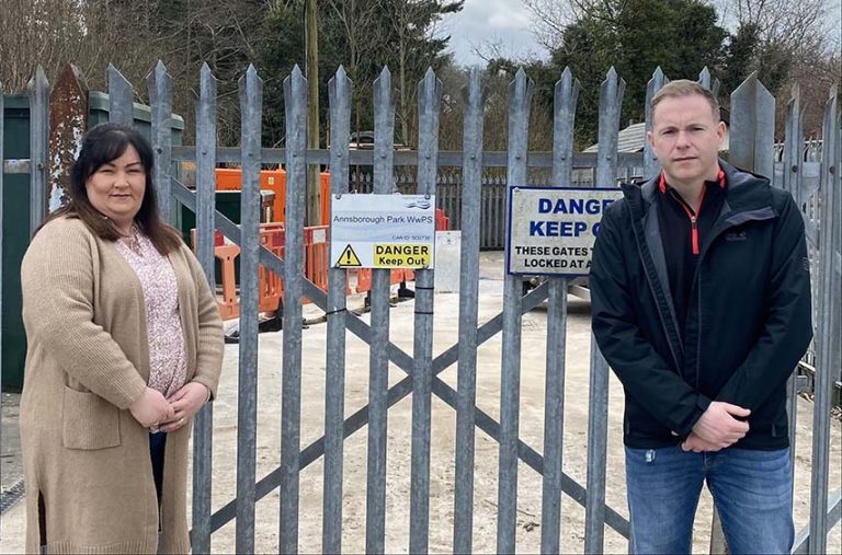 NI Water Has Let Down Annsborough Says Hazzard