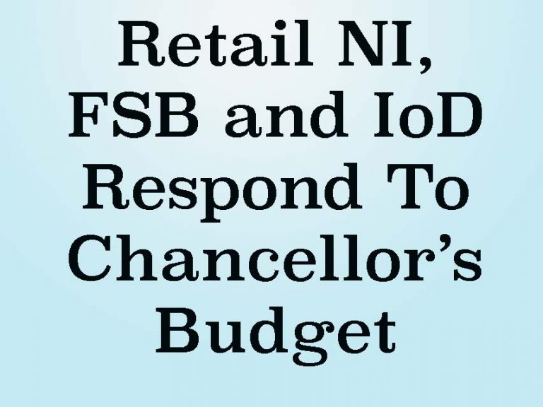Business Bodies React To Chancellor’s Budget Statement