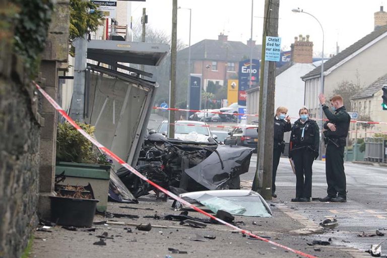 Responses To The Crash In Crossgar Early Monday Morning