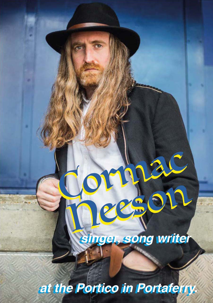 Cormac Neeson To Livestream From The Portico