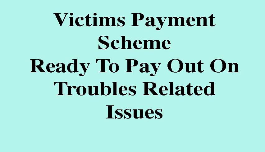 Victims’ Payment Scheme Is Welcomed By Ministers