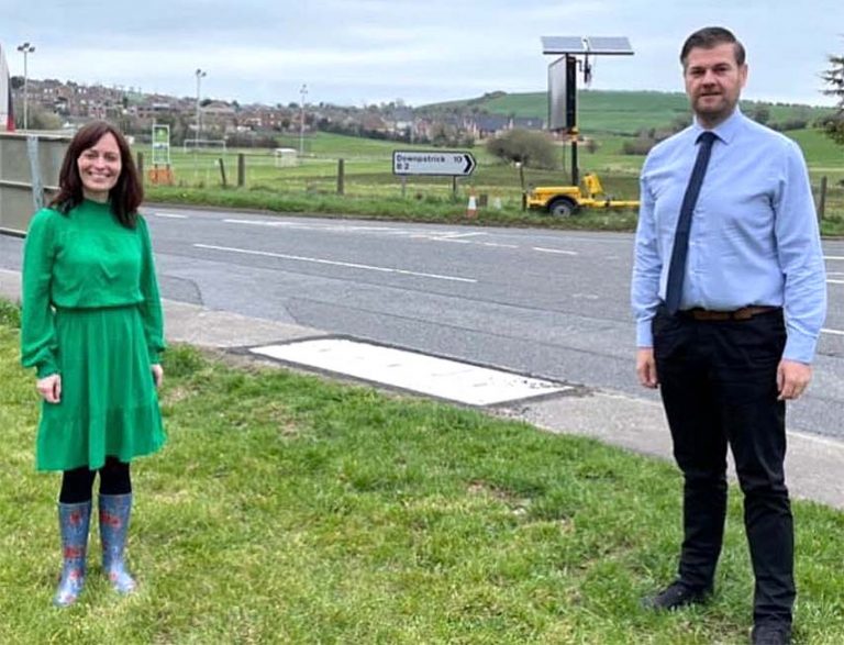 McGrath Gives Ballynahinch Bypass Progress Thumbs Up