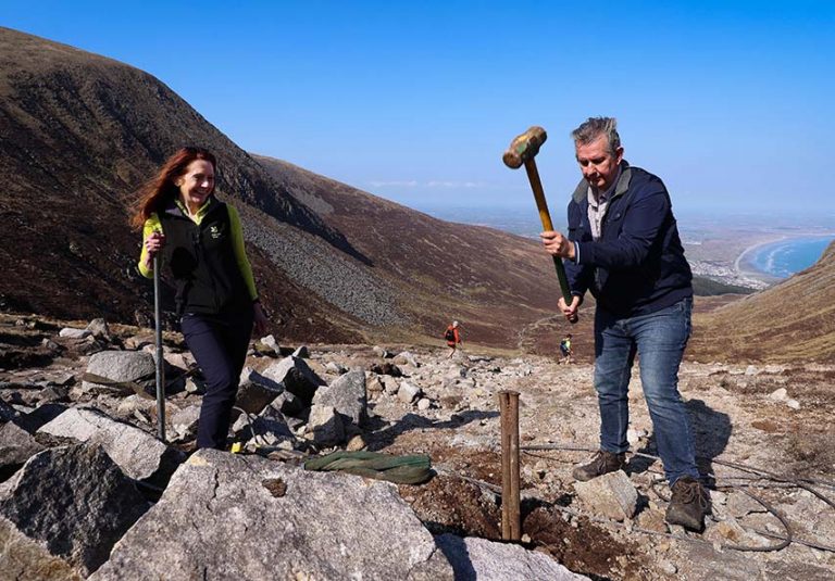 Poots Visits Mournes To Launch Environmental Fund