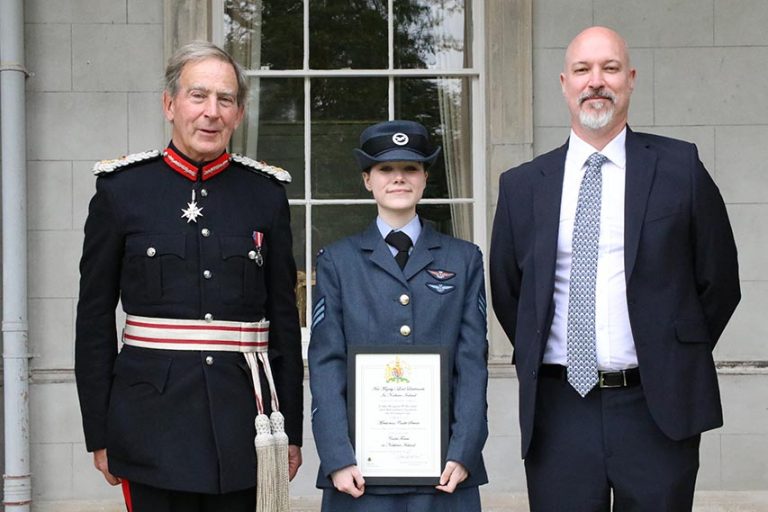 Lord Lieutenant’s Cadet Makes Most Of Her Year In Office