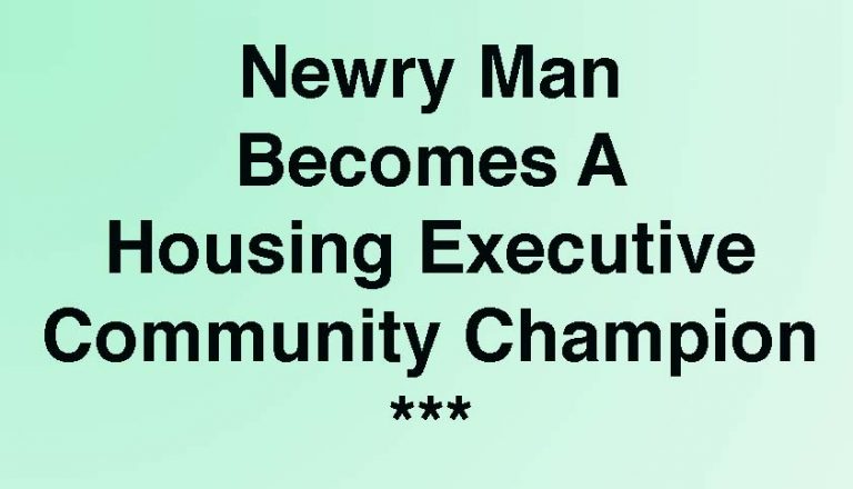John McCabe Becomes Newry Community Champion