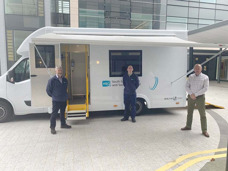 South Eastern Trust Puts Covid Vaccine Vehicle On Road