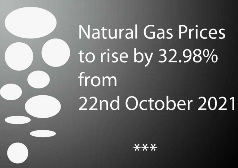 Natural Gas Prices To Rise In October Due To Global Market Natural Gas Prices To Rise In October Due To Global Market