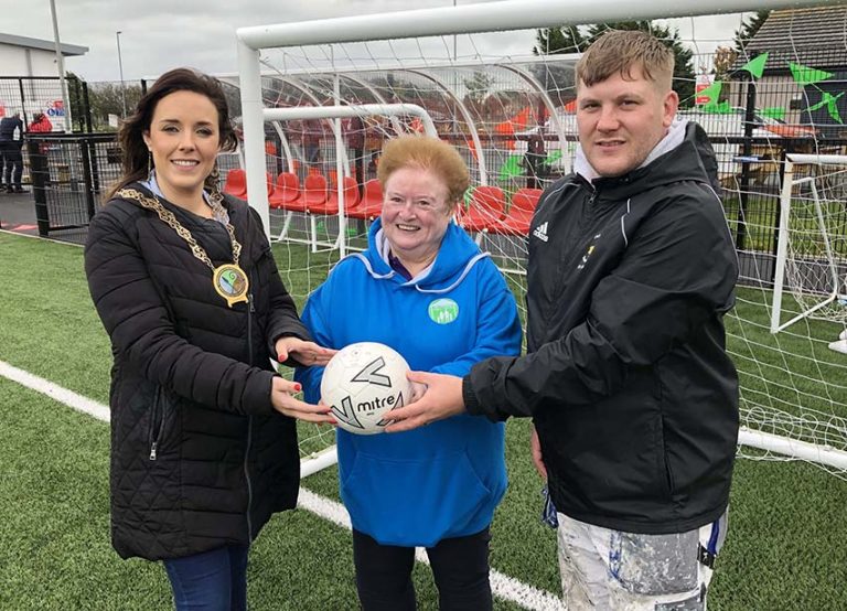 3G Pitch At Ballyhornan Family Centre Officially Opened