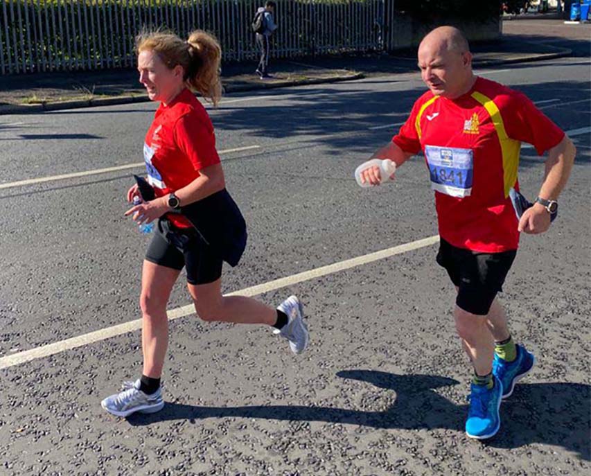 East Down AC Runners Tackle Belfast Marathon