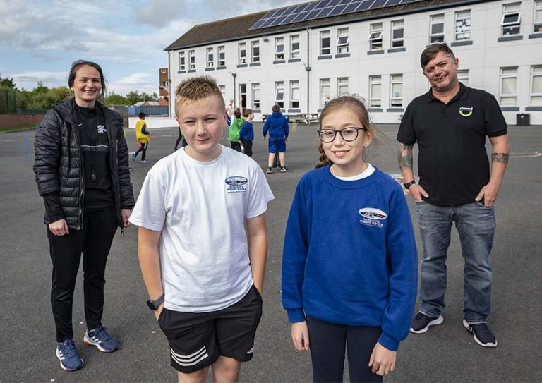 Clanmill Housing Supports Sports For Newcastle Schools