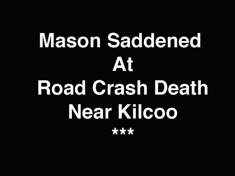 Man Dies In Road Crash Near Kilcoo