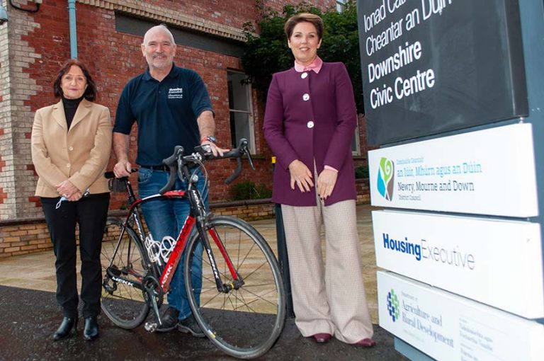 NIHE Worker Cycles Over Ireland For Marie Curie Cancer