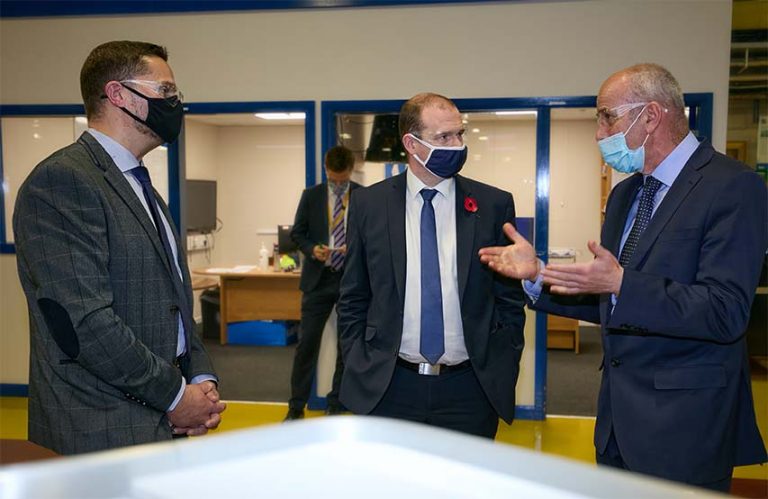 Lyons Visits Collins Aerospace In Kilkeel