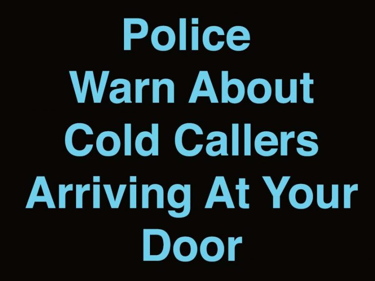 Police Warm Of Dangers Of Cold Call Scammers