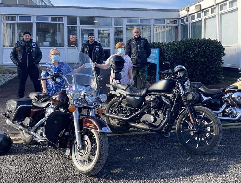 Bikers Donate Cheque To  Ulster Hospital Children’s Unit