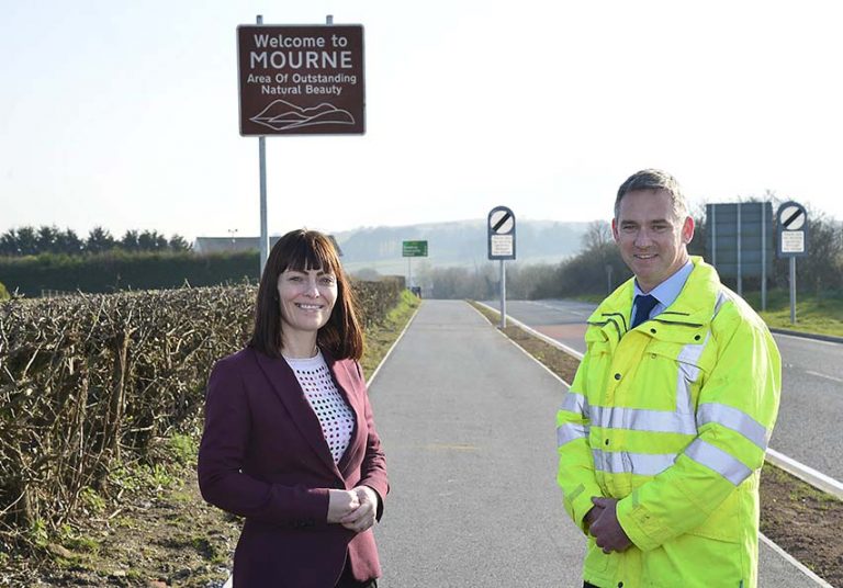 Clough Dundrum Active Travel Scheme Now Complete