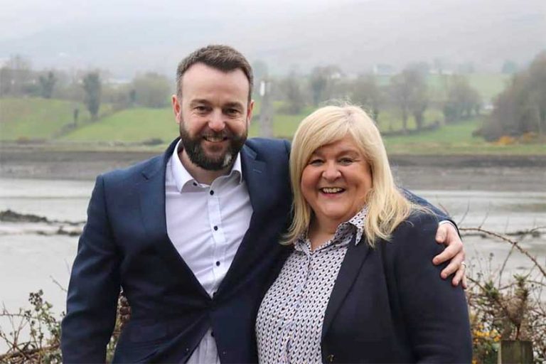 McKevitt Canvasses In Warrenpoint With Colum Eastwood