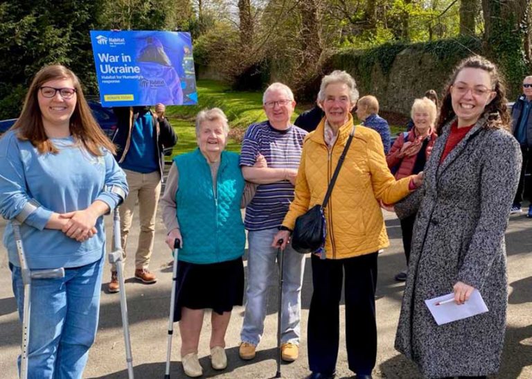 Hillsborough Woman Walks To Support Ukraine Victims