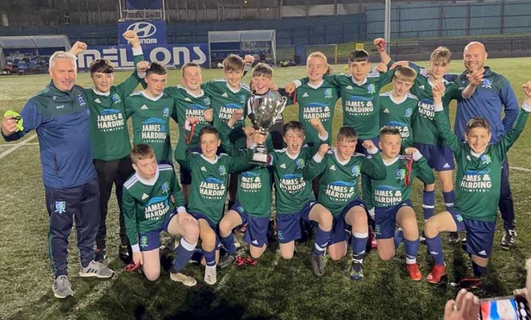 Downpatrick FC U14s Lose Out In Shoot Out