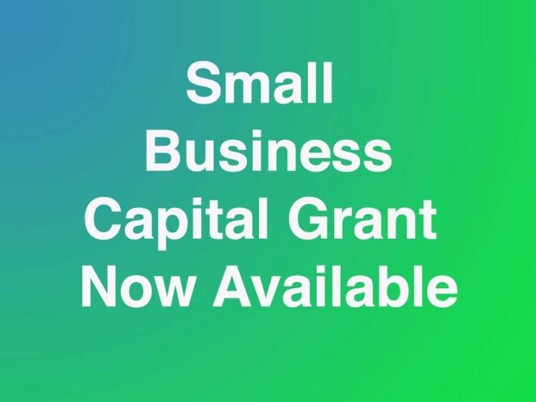 Rural Small Capital Business Grant Now Open